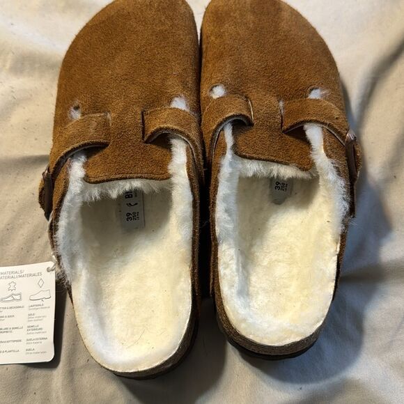 - Womens Birkenstock Boston Shearling Clog size6,  7, 8 & 9 - Picture 3 of 9